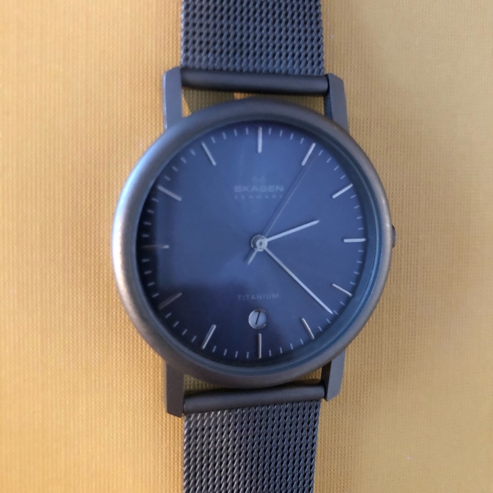 Skagen titanium Men’s watch, Denmark